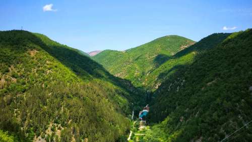Ponte tibetano di Sellano