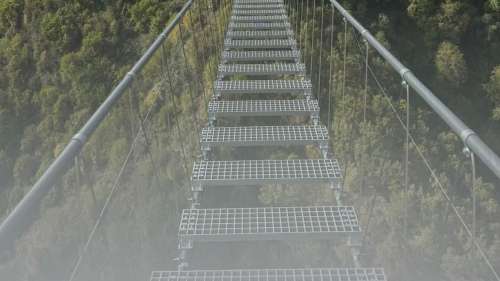 Ponte tibetano di Sellano
