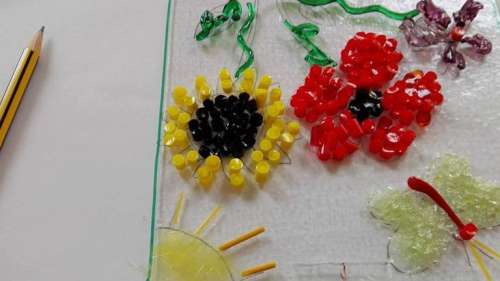 Vetro anch\'io. Laboratorio vetrofusione